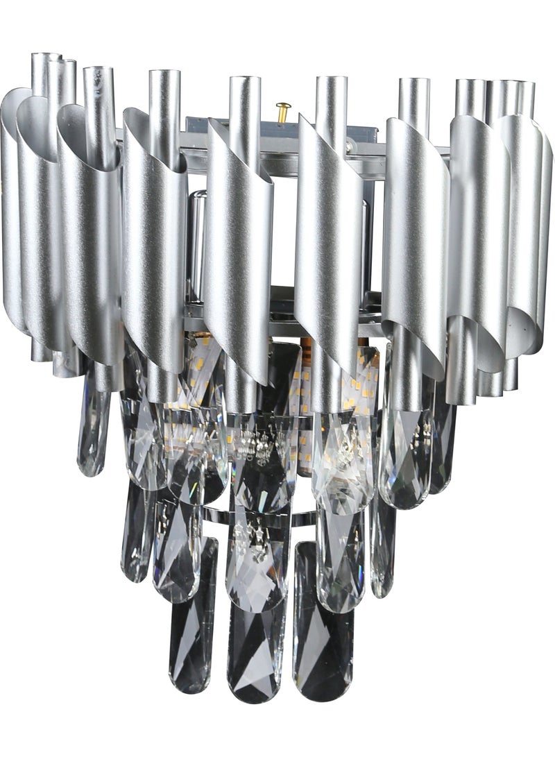 هامر ابليك جداري مودرن فضي E14 - Image 2