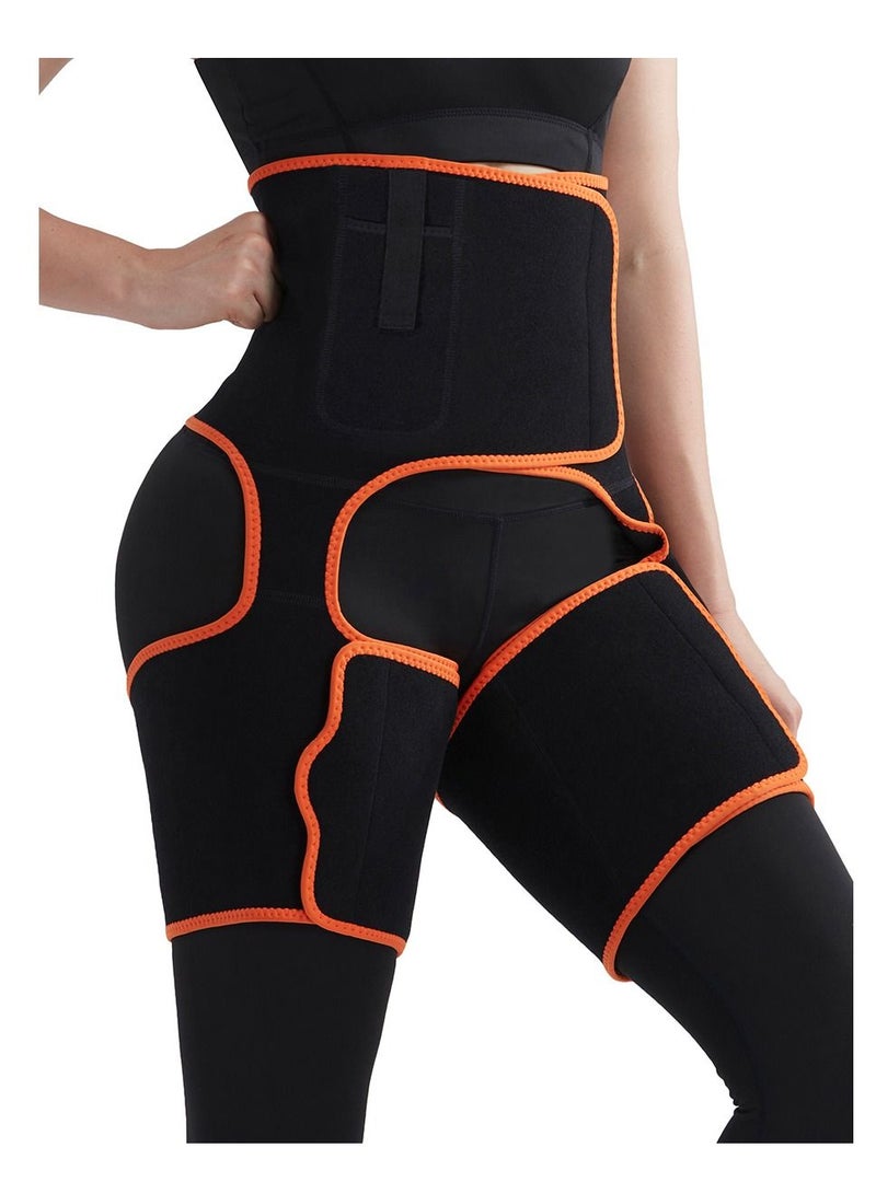 Dee trimmer Hana 3-in-1 Activewear Set for Women | Tummy Control Shapewear, Waist Trainer, Leg Shaper | Slimming Body & Shape Enhancement - Image 4