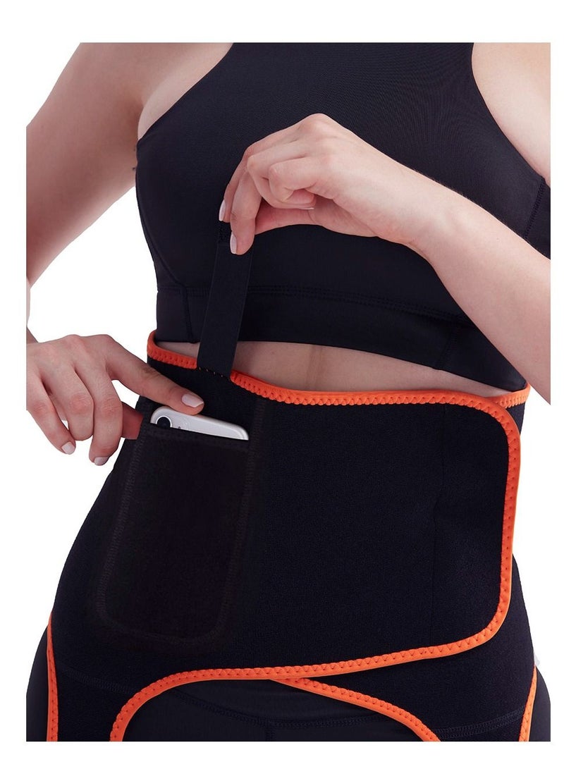 Dee trimmer Hana 3-in-1 Activewear Set for Women | Tummy Control Shapewear, Waist Trainer, Leg Shaper | Slimming Body & Shape Enhancement - Image 3