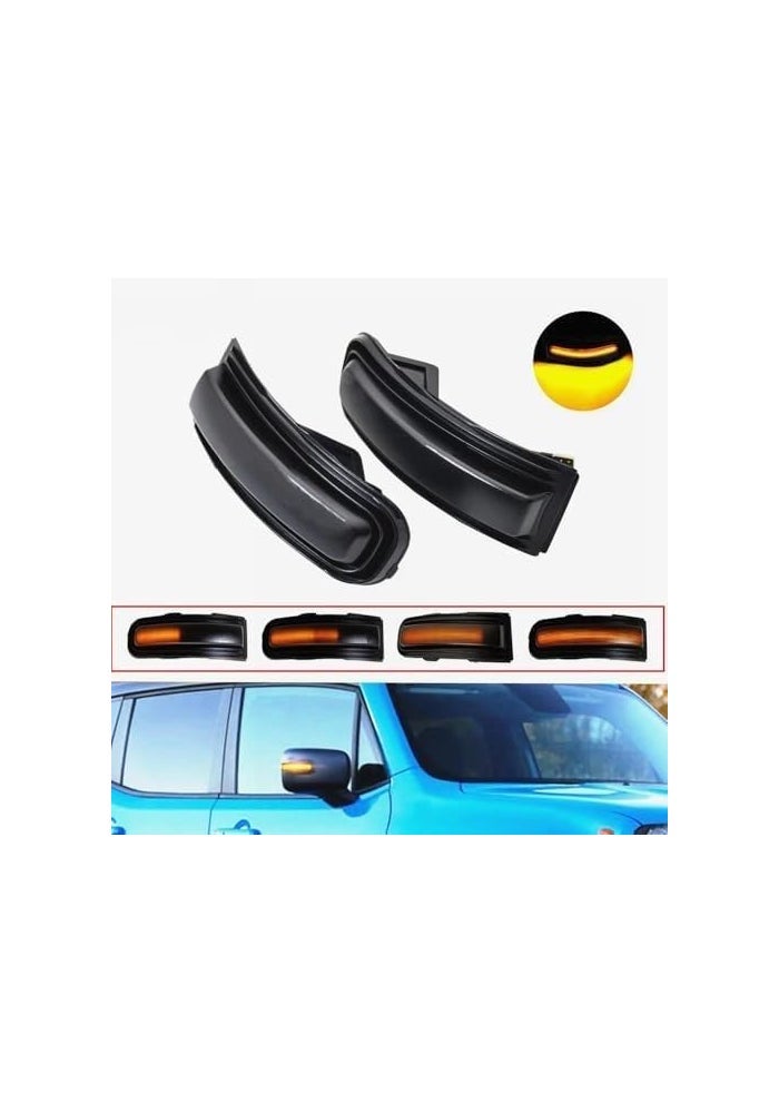 QASULER Dynamic LED Turn Signal Light for Jeep Renegade - Image 4
