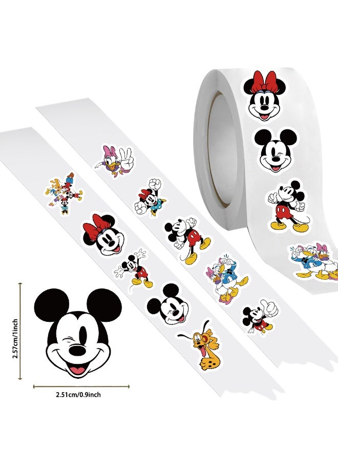 500 Pcs Mickey Cartoon Stickers for Teen Water Bottle, Waterproof, Vinyl Decal for Kids Adult Girl Laptop, Skateboard, Phone, Guitar, Travel, Case, Bike Decoration - Image 3