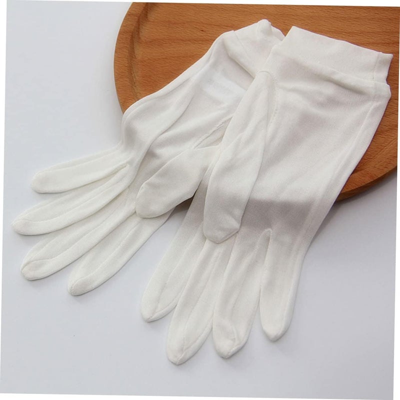 Precision processed material CALLARON Breathable Silk Moisturizing Beauty Gloves for Hands Lightweight Portable Sleep Gloves for Dry Skin Care Exfoliating and Nourishing Hand Accessory for Home and Travel General purpose design - Image 3