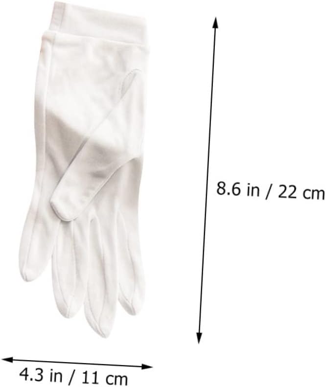 Precision processed material CALLARON Breathable Silk Moisturizing Beauty Gloves for Hands Lightweight Portable Sleep Gloves for Dry Skin Care Exfoliating and Nourishing Hand Accessory for Home and Travel General purpose design - Image 2