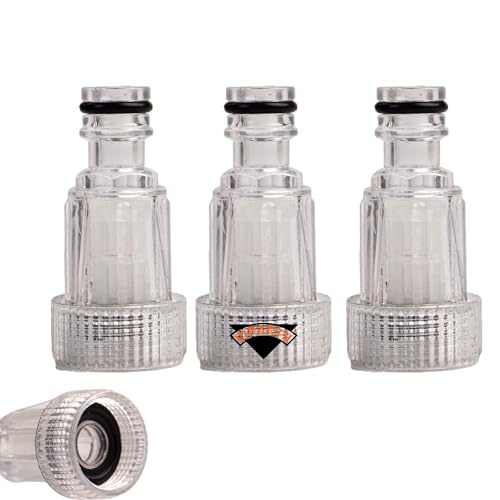 VIPARTH Pressure Washer Inlet Filter 3/4" | Inlet Nozzle (Nipple) | Suitable for All Type of Pressure washers | Pack of 3 | Easy Installation | Universal Compatibility - Image 1