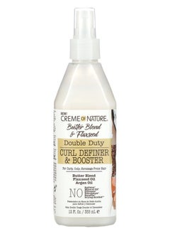 Butter Blend & Flaxseed Double Duty Curl Definer & Booster 12 fl oz (355 ml)