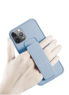 Techie Magnetic Car Mount Kickstand Holder Premium Silicone Anti-slip Hand Strap Grip Cover Case For Apple iphone 15 Pro Max  - Image 2