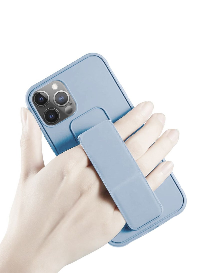 Techie Magnetic Car Mount Kickstand Holder Premium Silicone Anti-slip Hand Strap Grip Cover Case For Apple iphone 15 Pro Max - Image 2