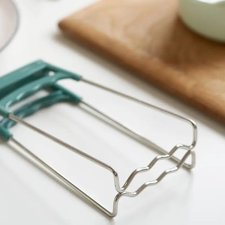 Yanmai Kitchen Tongs – Heat-Resistant Plate & Bowl Lifter for Safe Handling – Ideal for Home & Restaurant Use (1 PC) - Image 4