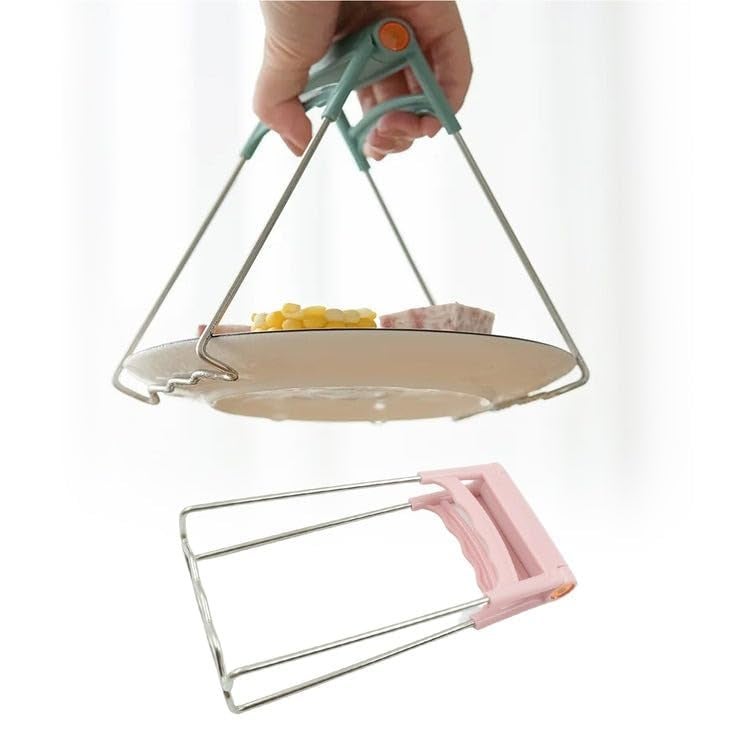 Yanmai Kitchen Tongs – Heat-Resistant Plate & Bowl Lifter for Safe Handling – Ideal for Home & Restaurant Use (1 PC) - Image 3