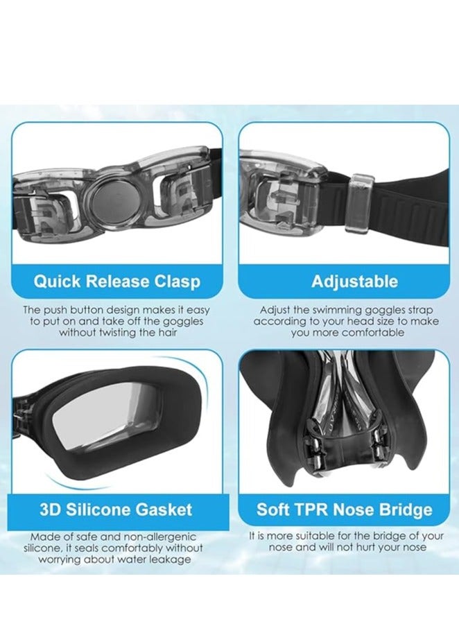 Y&D Waterproof Swimming Goggles - Image 3