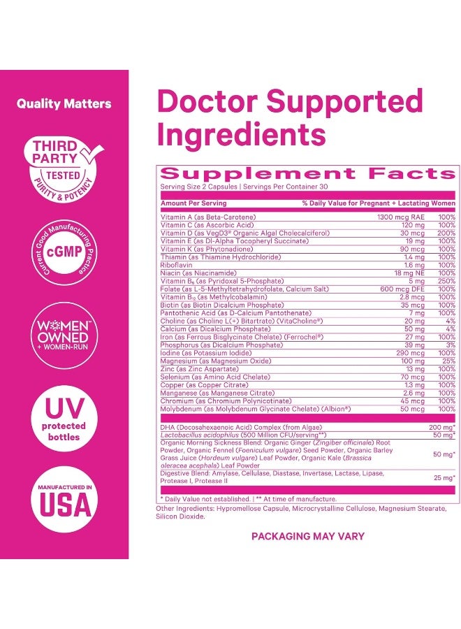 Pink Stork Premium Prenatal Capsules for Women - Image 4