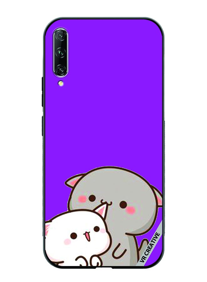 VR CREATIVE Protective Case Cover For Huawei Nova Y9S Two Cute Cats Design Multicolour - Image 1