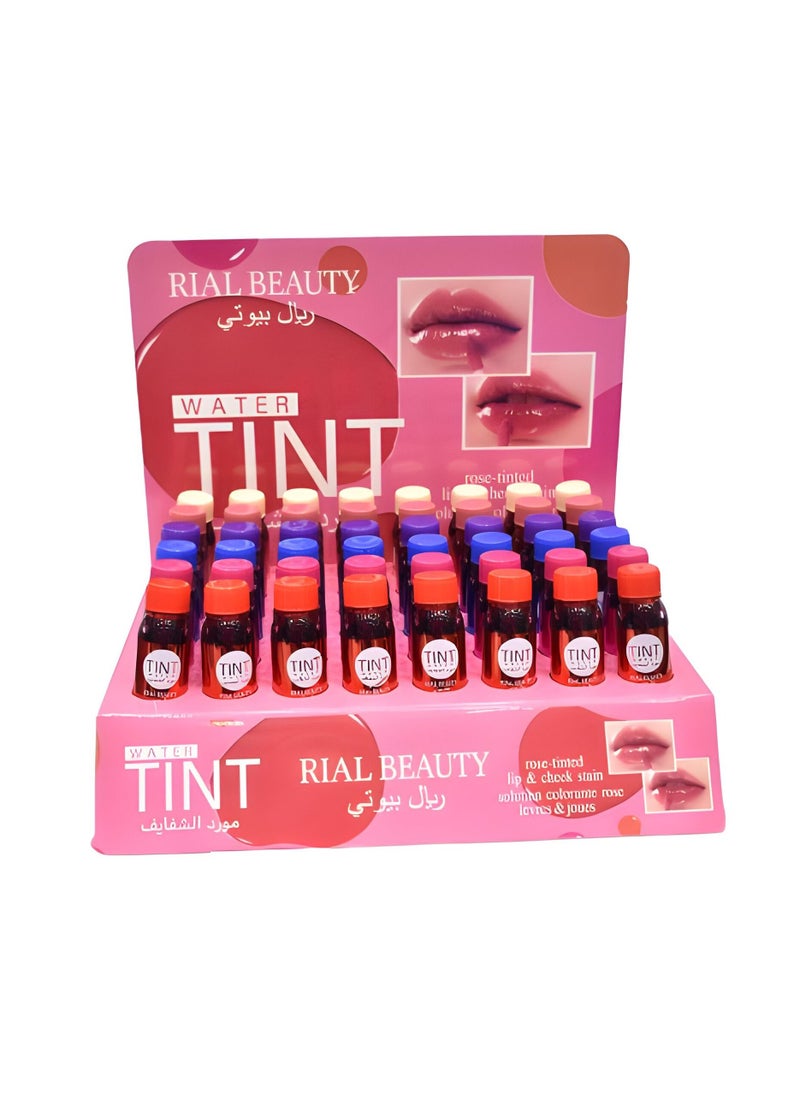 The Lip Tint Consisting of 48 Tablets in Various Colors is Unique and is Characterized by a Fragrant Scent and it Mattifies Dark and Translucent Colors For Long Lasting Color