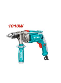 TOTAL Total Impact Drill 1010W – 220-240V, 0-2800 RPM, 13mm Max Drilling, Variable Speed, Forward/Reverse Switch, Hammer Function, Durable Aluminum Gearbox  - Image 1