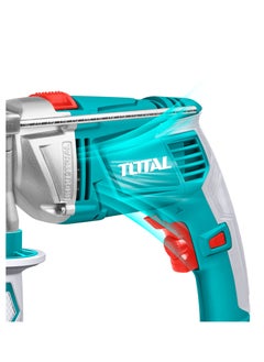 TOTAL Total Impact Drill 1010W – 220-240V, 0-2800 RPM, 13mm Max Drilling, Variable Speed, Forward/Reverse Switch, Hammer Function, Durable Aluminum Gearbox  - Image 4