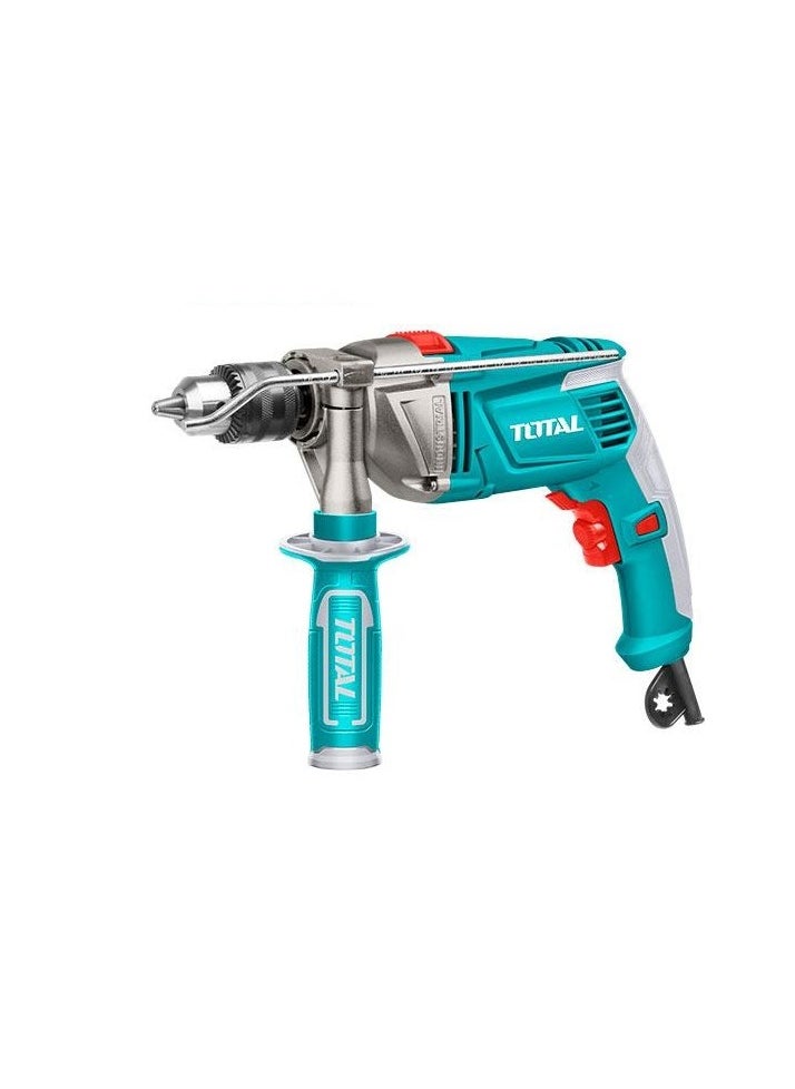 TOTAL - Total Impact Drill 1010W – 220-240V, 0-2800 RPM, 13mm Max Drilling, Variable Speed, Forward/Reverse Switch, Hammer Function, Durable Aluminum Gearbox - Image 1