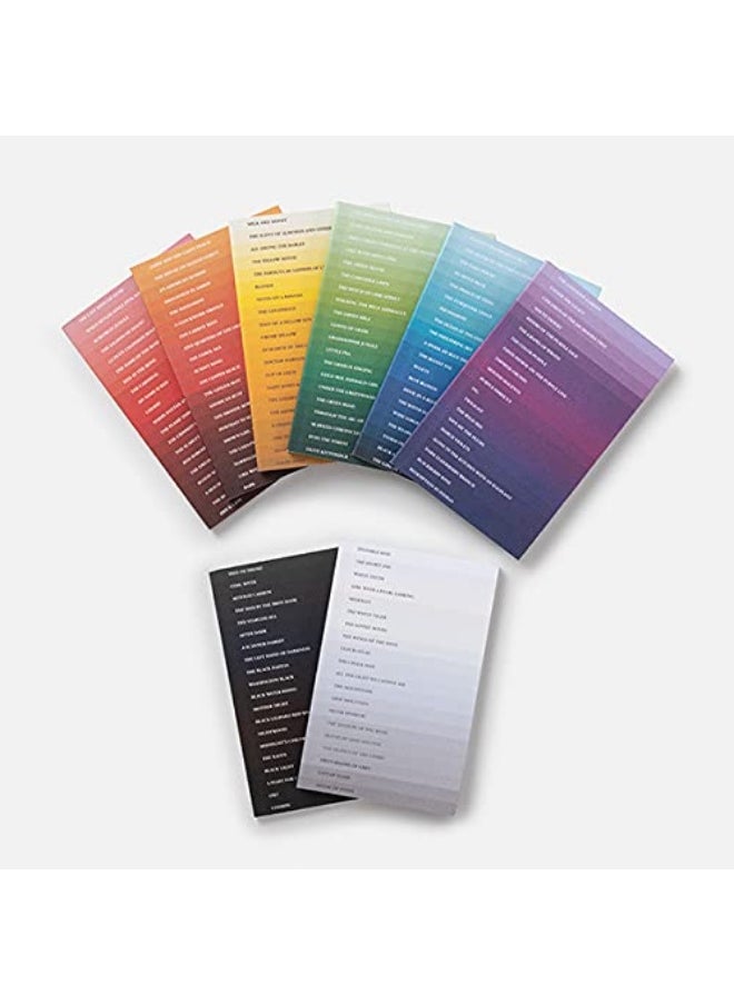 The Color of Books: 8 Bright Notebooks; 160 Reading Recommendations - pzsku/Z7562A14B3BDE1386FE35Z/45/_/1730194991/2f501b59-f56f-491e-a349-dd48efe7e559