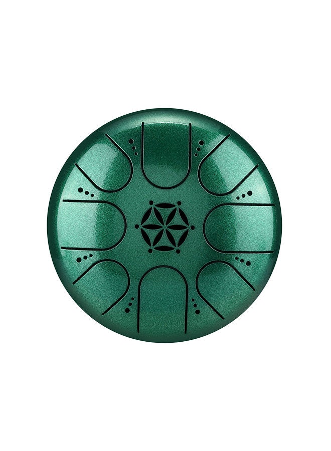 Generic 5 Inch Steel Tongue Drum 8 Notes Handpan Drum with Drum Mallet Finger Picks Percussion for Meditation Yoga - Image 1