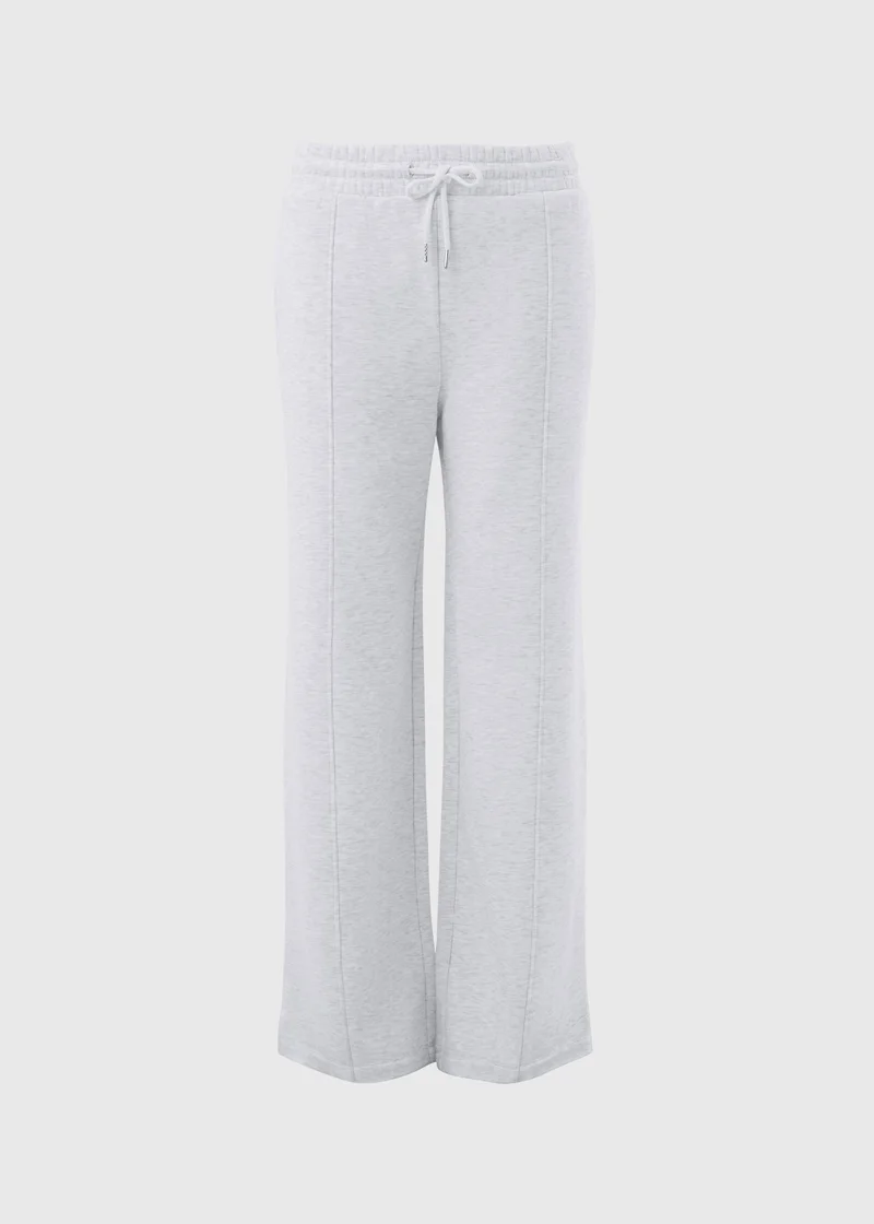Matalan Grey Marl Wide Leg Jogging Bottoms