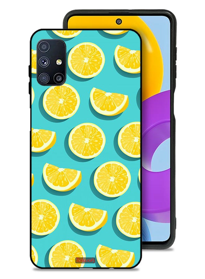 Tolwak Samsung Galaxy M51 Protective Case Cover Pattern Of Oranges - Image 1