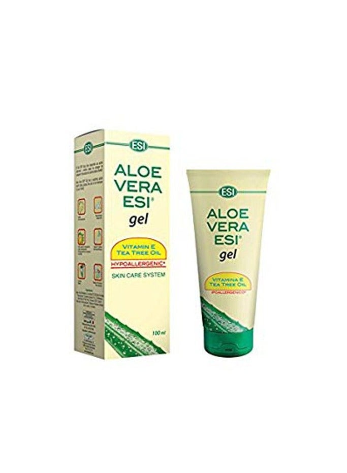 ESI Esi Aloe Vera Gel Vitamin E + Tea Tree 100 ml