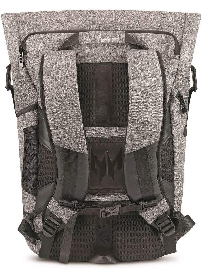 Acer Acer Rolltop Backpack GreyTeal 156inch  - Image 4