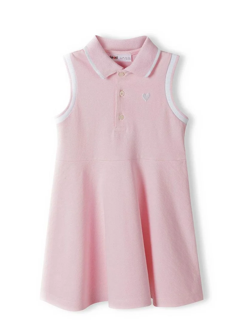 MINOTI Teen Girls Sleeveless Polo Dress