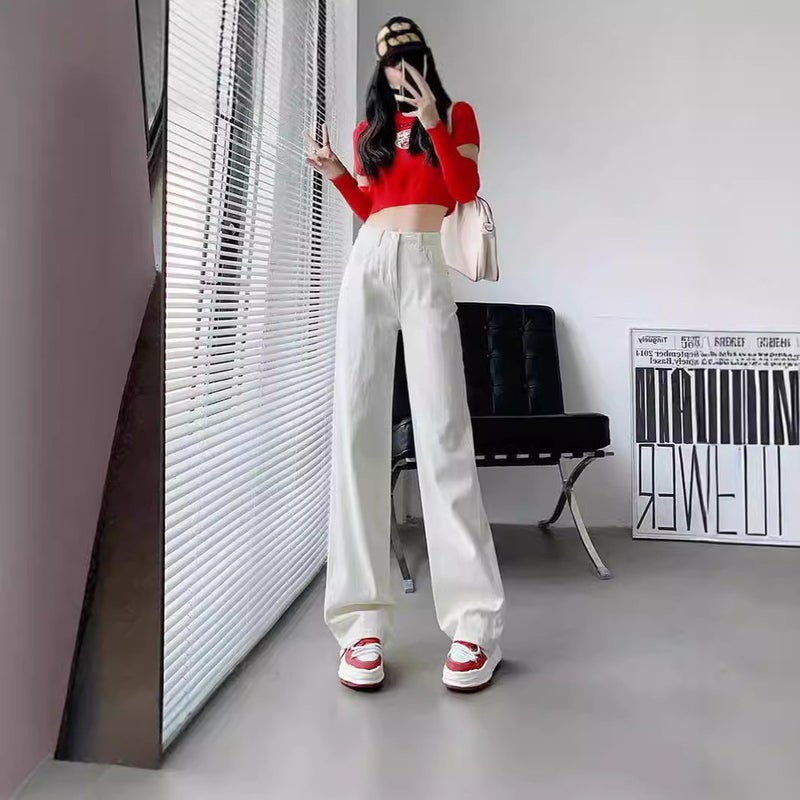 Unisex Casual Daily Denim Jeans - Image 2