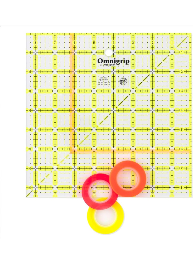 Omnigrid Omnigrid 2102 Glow Line Tape PinkOrangeYellow  - Image 5