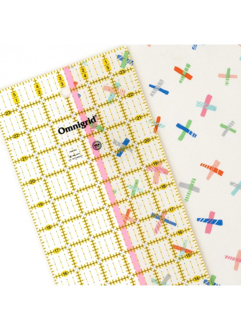Omnigrid Omnigrid 2102 Glow Line Tape PinkOrangeYellow  - Image 4