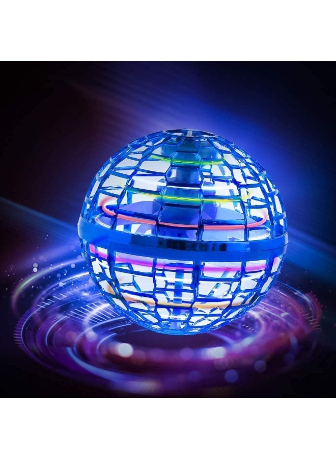 GT-Wheel Flying Ball Toy Hand Controlled 360° Rotating LED Boomerang Drone Ball for Kids & Adults USB Rechargeable Indoor/Outdoor Gift - Image 1