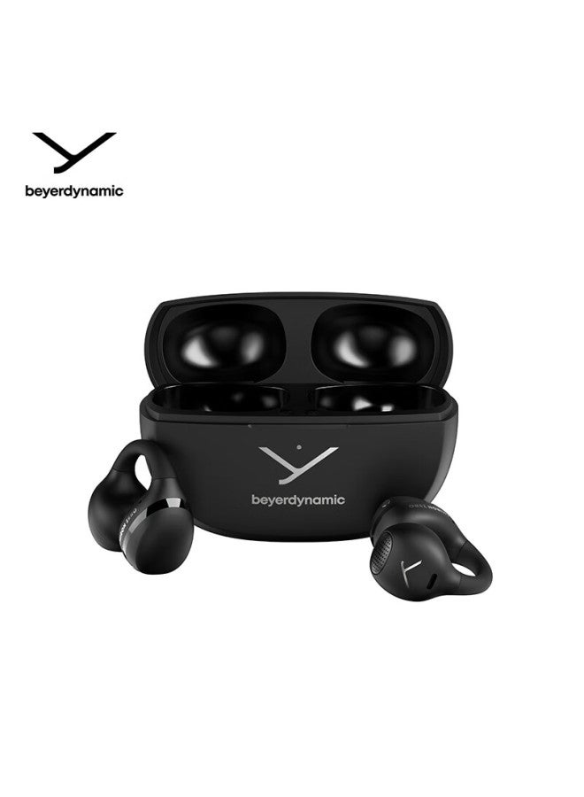 Beyer Dynamic Beyerdynamic Amiron Zero Clip-on True Wireless Bluetooth Earphones In-ear-free Clip-on Sports Running Zero-feel Wear Black - Image 3