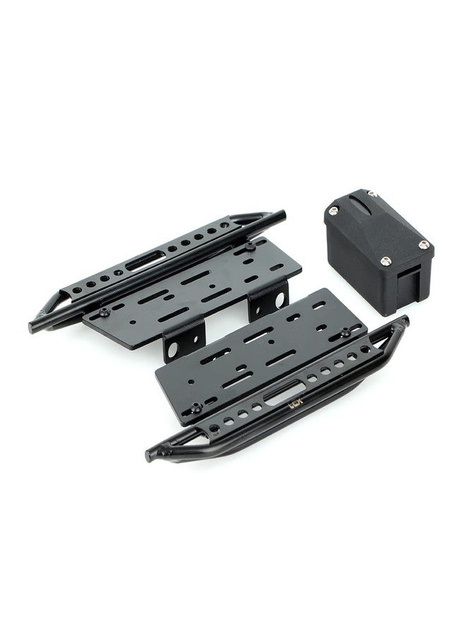 LCX Racing 1/10th RC Crawler Car Metal Rail Steel Side Step Running Board Rock Slider for Axial SCX10 II 90046 Wrangle Body - Image 4