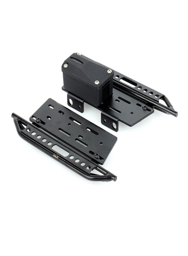 LCX Racing 1/10th RC Crawler Car Metal Rail Steel Side Step Running Board Rock Slider for Axial SCX10 II 90046 Wrangle Body - Image 3
