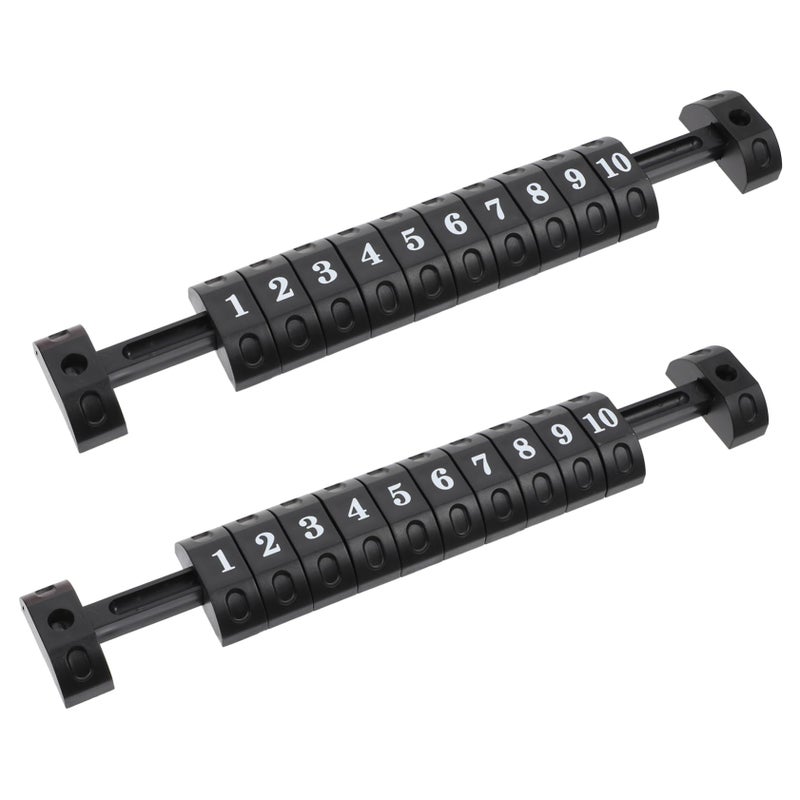 Red Score Keepers for Foosball Tables Easy Install Soccer Game Counters - Image 2