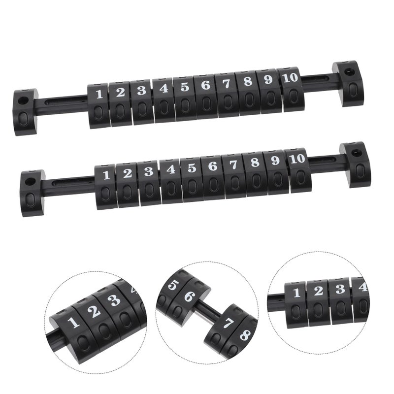 Red Score Keepers for Foosball Tables Easy Install Soccer Game Counters - Image 5