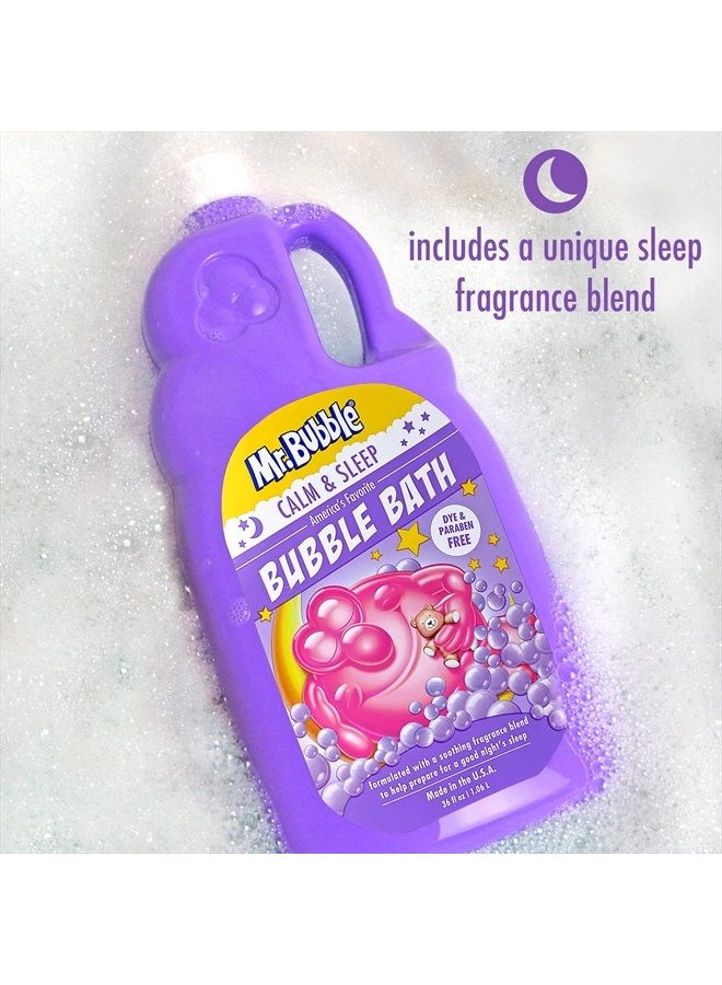 Mr. Bubble Calm & Sleep Bubble Bath (Pack of 2 Bottles, 36 fl oz Each) - Image 2