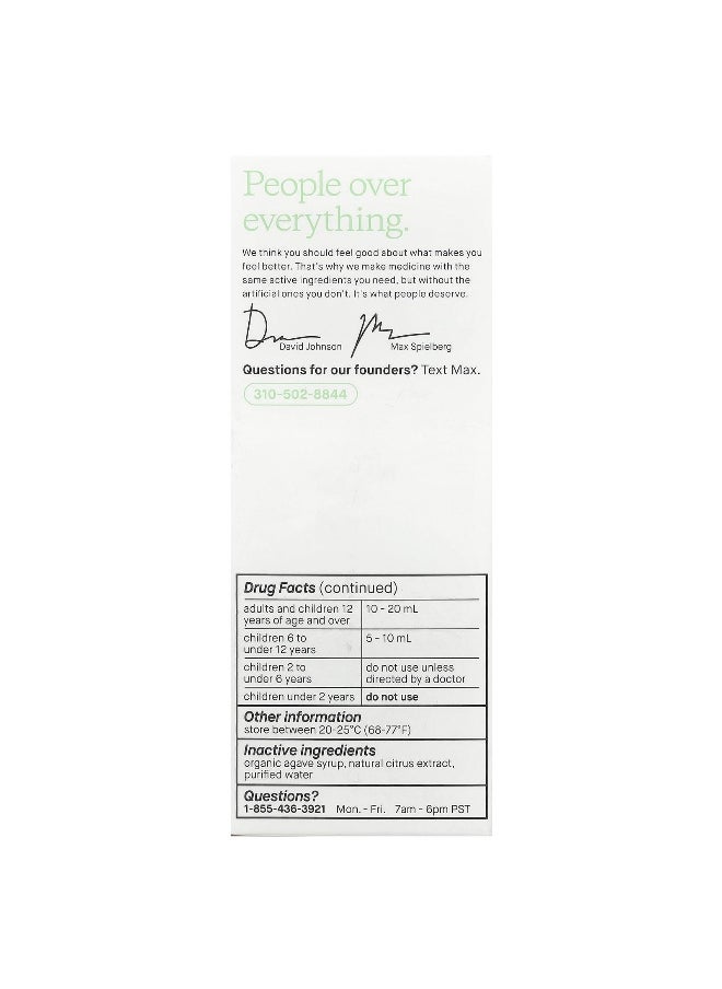 Genexa Genexa, Kids' Allergy, Ages 6+, Organic Agave, 12.5 mg, 4 fl oz (118 ml)  - Image 3