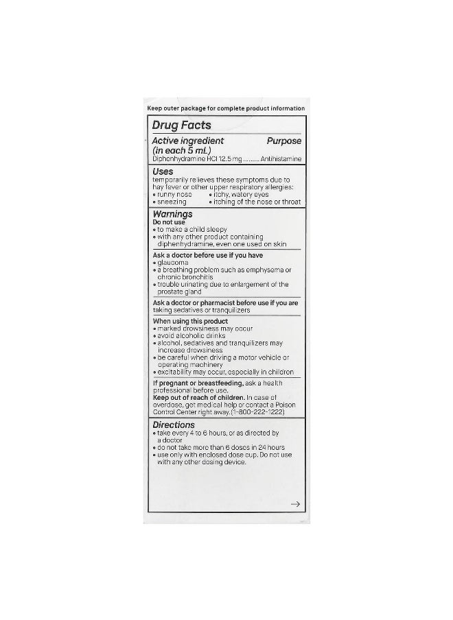 Genexa Genexa, Kids' Allergy, Ages 6+, Organic Agave, 12.5 mg, 4 fl oz (118 ml)  - Image 2