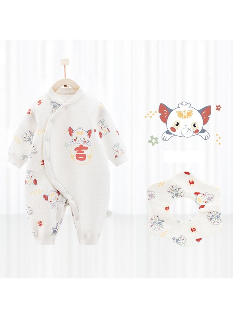 Loquat Baby Cotton Warmer Jumpsuit