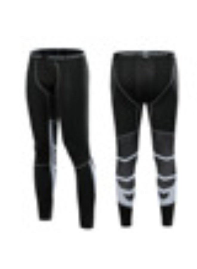 Men Compression Running Capri Tights Yoga Pants GYM Exercise Fitness Leggings Workout Basketball Exercise Train Sports Clothing - Image 1