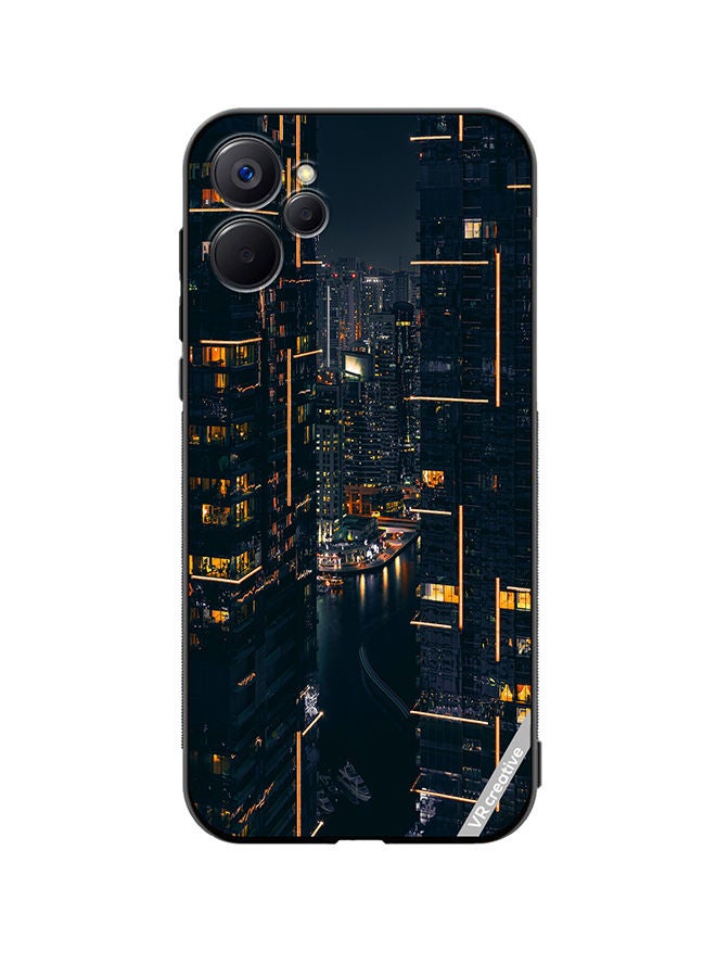 VR CREATIVE Protective Case Cover For Realme 9i 5G Building View Design Multicolour - Image 1