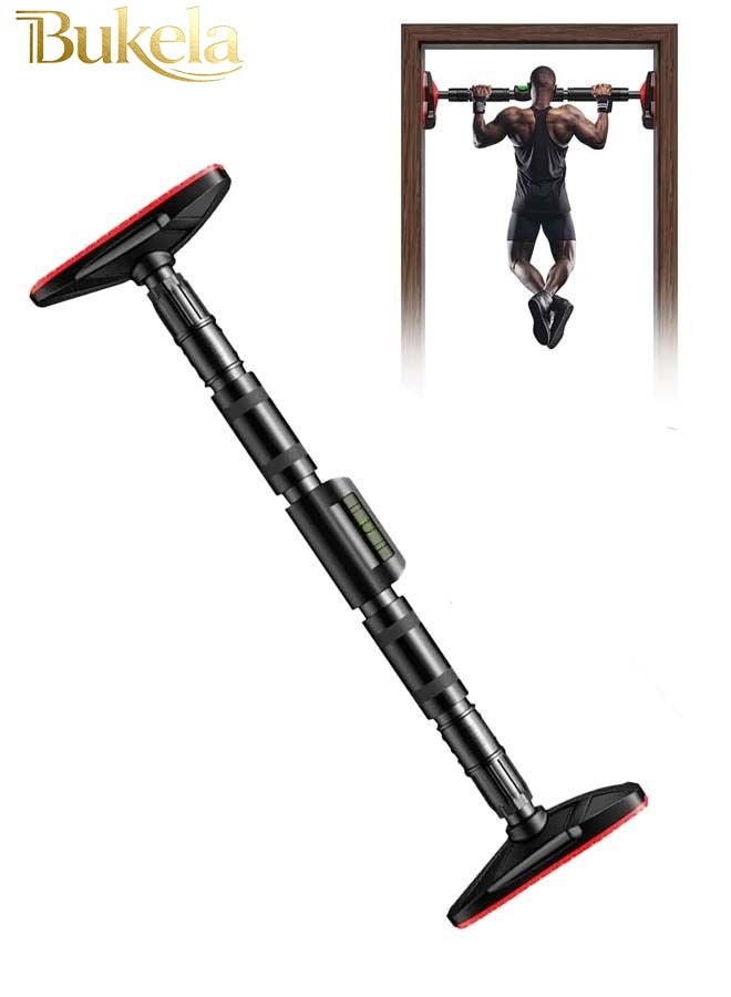 كيلا قضيب سحب قابل للتعديل معلق على الباب بدون مسامير ومقابض مريحة للصالة الرياضية المنزلية واللياقة البدنية وبناء العضلات - Image 1