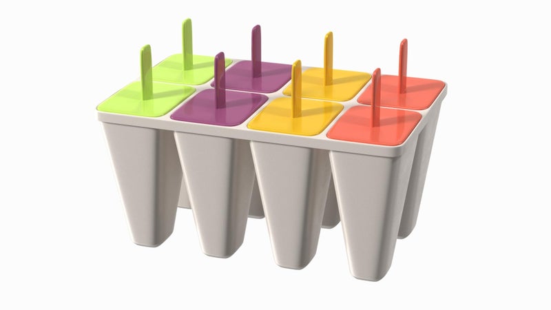 PUTHAK UnequeTrend BPA Free Plastic Homemade Ice Cream Popsicle Mold, Kulfi Maker, Ice Cream Maker, Ice Gola Maker for Children for Freezer, Ice Cube Tray for Kids Ice Candy Summer Gift - Image 1