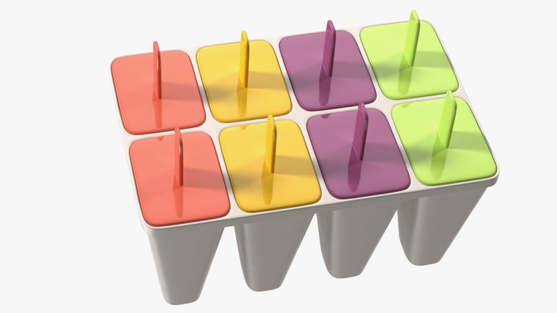 PUTHAK UnequeTrend BPA Free Plastic Homemade Ice Cream Popsicle Mold, Kulfi Maker, Ice Cream Maker, Ice Gola Maker for Children for Freezer, Ice Cube Tray for Kids Ice Candy Summer Gift - Image 4