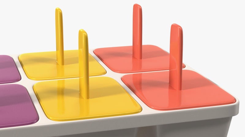 PUTHAK UnequeTrend BPA Free Plastic Homemade Ice Cream Popsicle Mold, Kulfi Maker, Ice Cream Maker, Ice Gola Maker for Children for Freezer, Ice Cube Tray for Kids Ice Candy Summer Gift - Image 2