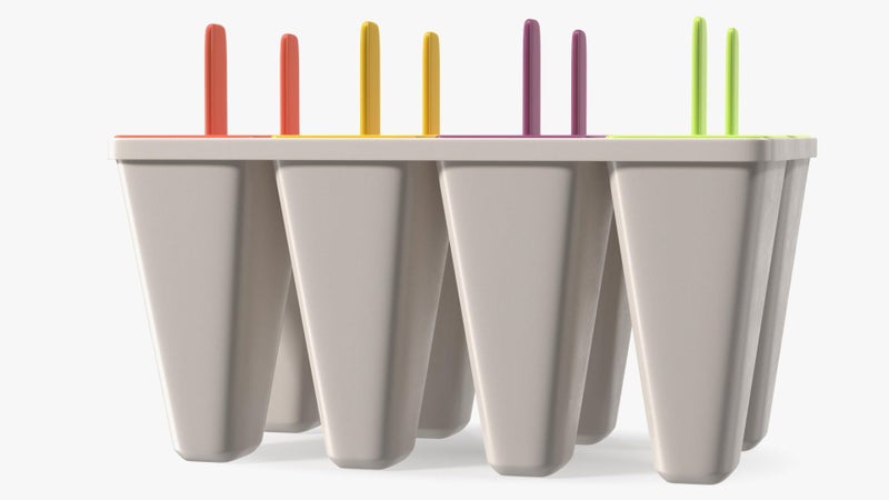 PUTHAK UnequeTrend BPA Free Plastic Homemade Ice Cream Popsicle Mold, Kulfi Maker, Ice Cream Maker, Ice Gola Maker for Children for Freezer, Ice Cube Tray for Kids Ice Candy Summer Gift - Image 5
