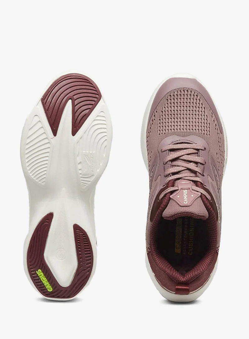 CAMPUS L.Mauve/Wine Women’s Pink Comfort Low Top Sneakers – Clean Monotone Design Shoes that Instantly Stands Out for Women | Best Price UAE