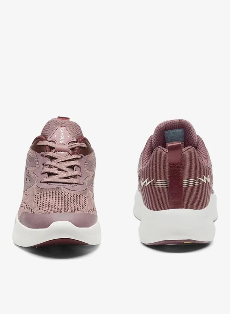 CAMPUS L.Mauve/Wine Women’s Pink Comfort Low Top Sneakers – Clean Monotone Design Shoes that Instantly Stands Out for Women | Best Price UAE