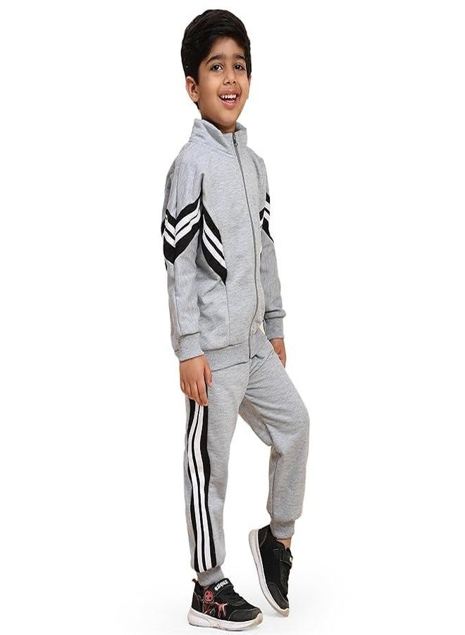 AMEEHA Kids Winter Wear Sweatshirt and Pant Set for Baby Boys & Baby Girls (4 Years-5 Years) - Image 3